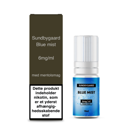 Blue Mist (Menthol) e-væske fra Sundbygaard - Køb hos Prodamp.dk - 1