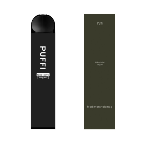 Puff bar UDEN nikotin fra PUFFI - Original Menthol - Køb hos Prodamp.dk - 1