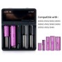 Efest LUC V4 LCD & USB 4 Slots Charger